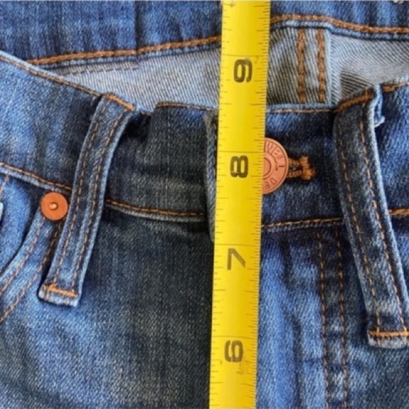 Madewell Cali Demi Boot Frayed Step Hem Size 24 EUC - Picture 14 of 15